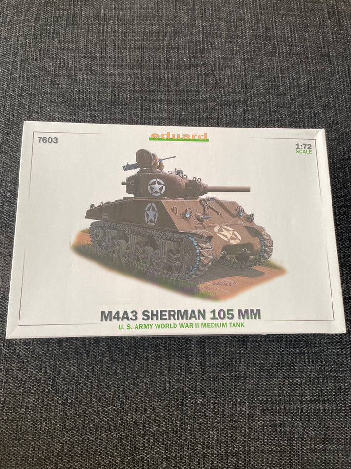 Byggesæt Eduard M4A3 Sherman 105