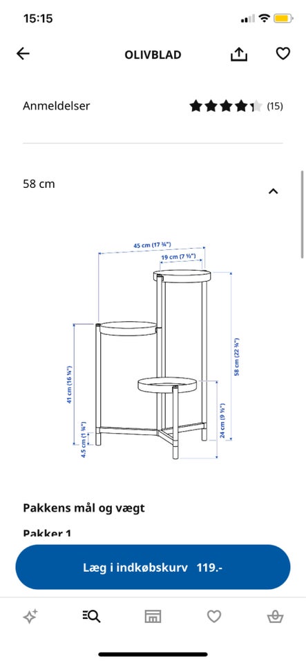 Piedestal, Ikea