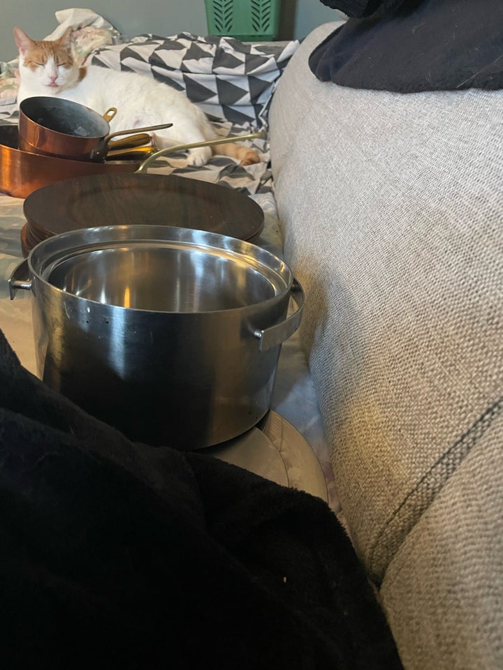 Rustfrit stål Stelton is spand