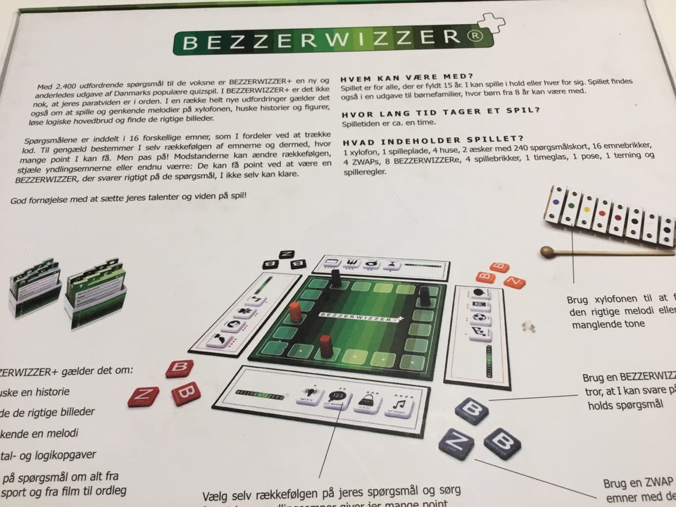 Bezzerwizzer , brætspil