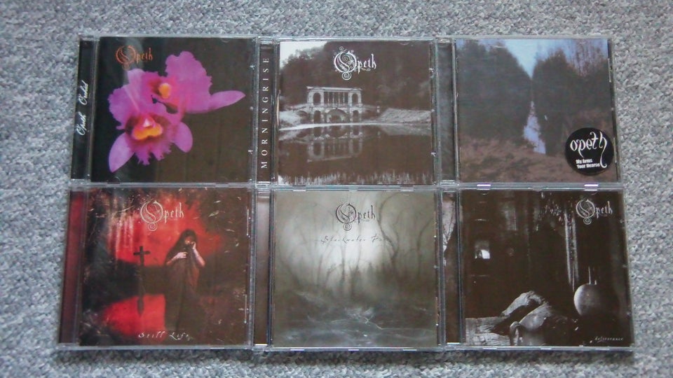 Opeth: CD'er, metal