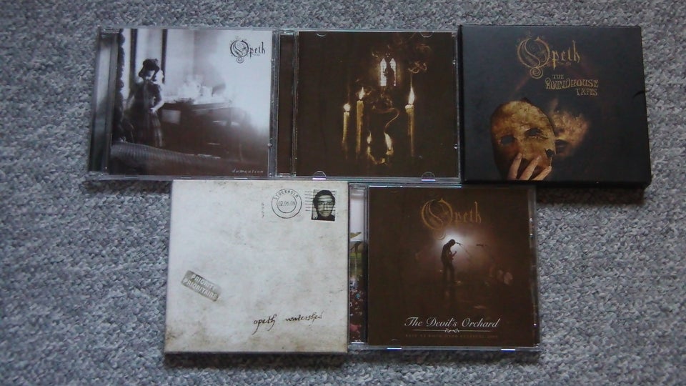 Opeth: CD'er, metal