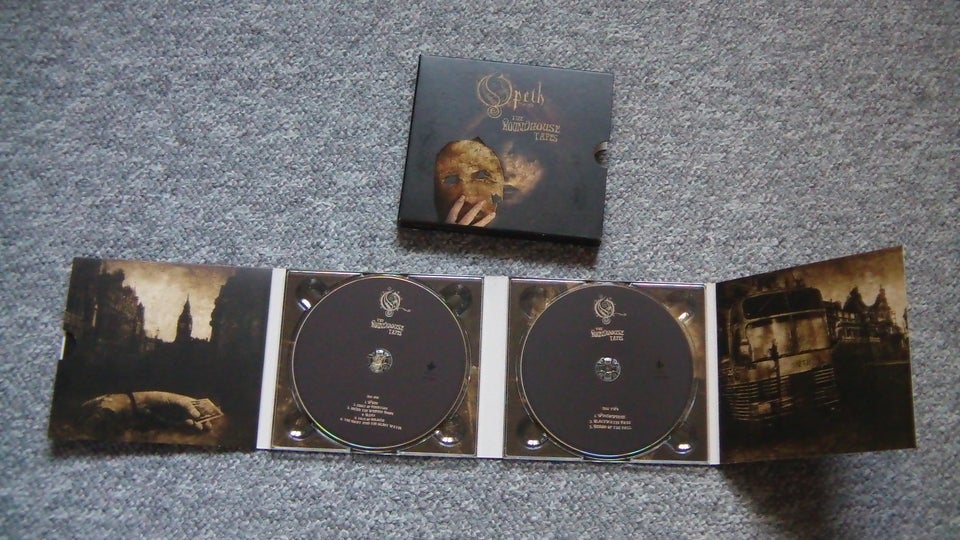 Opeth: CD'er, metal