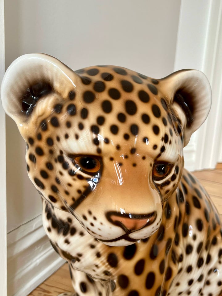 Porcelæns leopard unge 1970