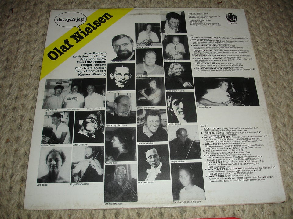 LP, Olaf Nielsen – Det Syn's Jeg!,