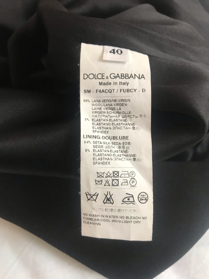 str. 36, Dolce and Gabbana , Sort