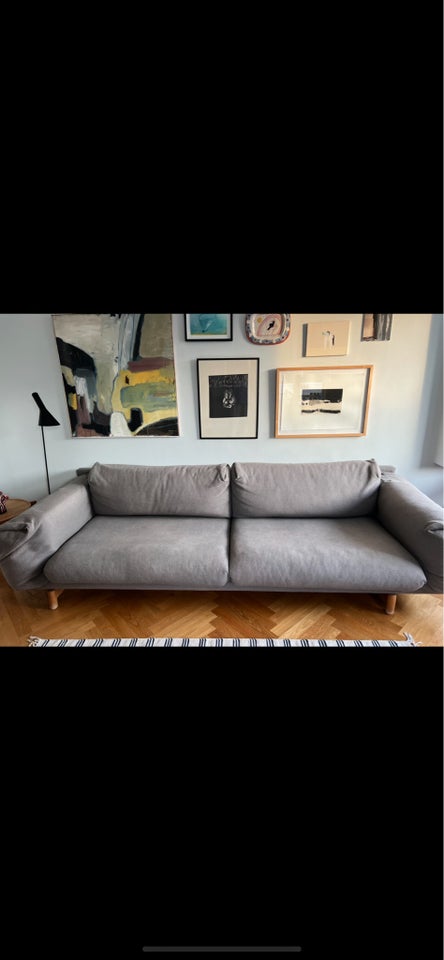 Sofa, uld, 3 pers.