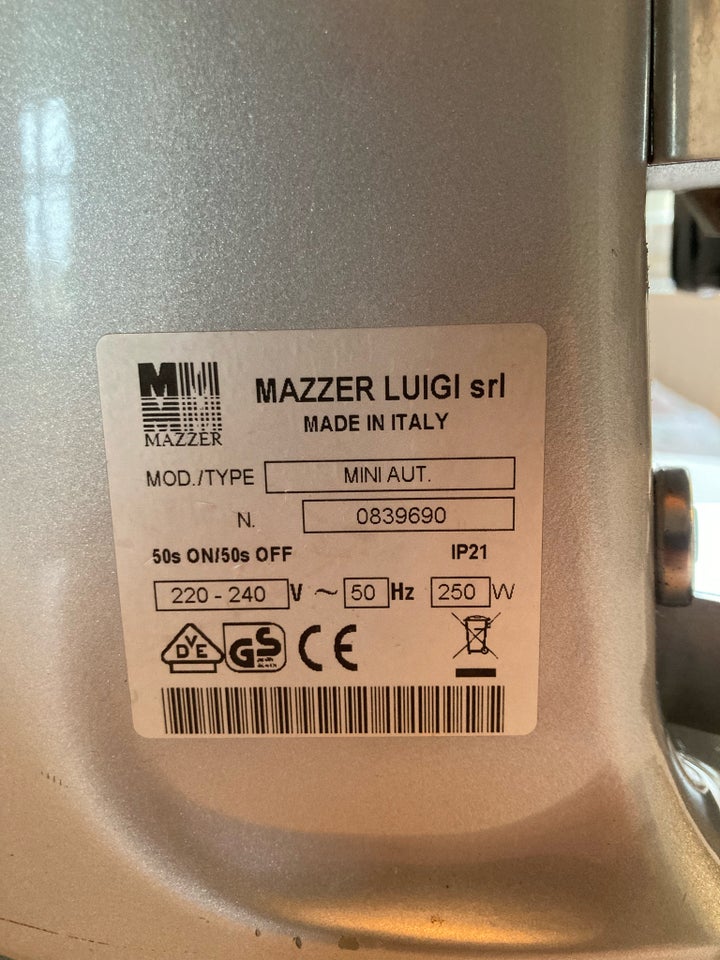 Mazzer Luigi Mazzer