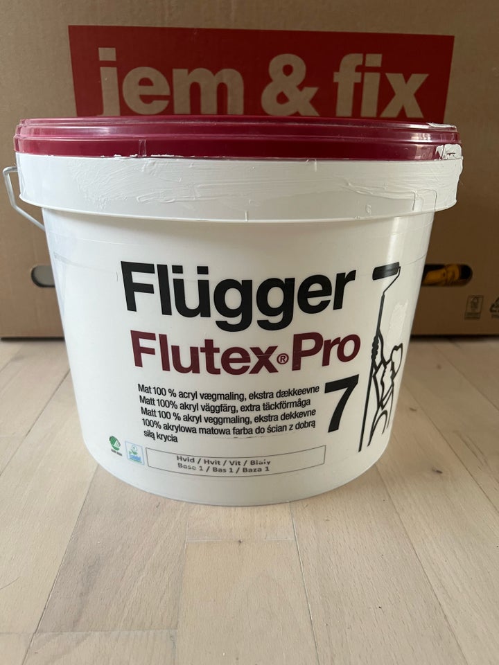 Flutex Pro 07 10L Flügger Hvid