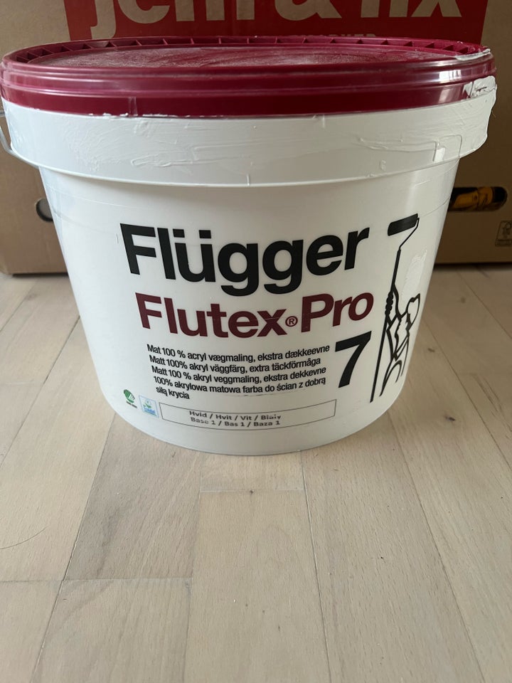 Flutex Pro 07 10L Flügger Hvid