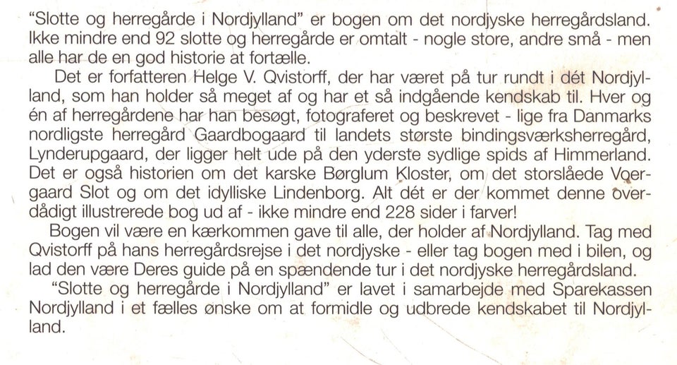 Slotte  herregårde i Nordjylland,