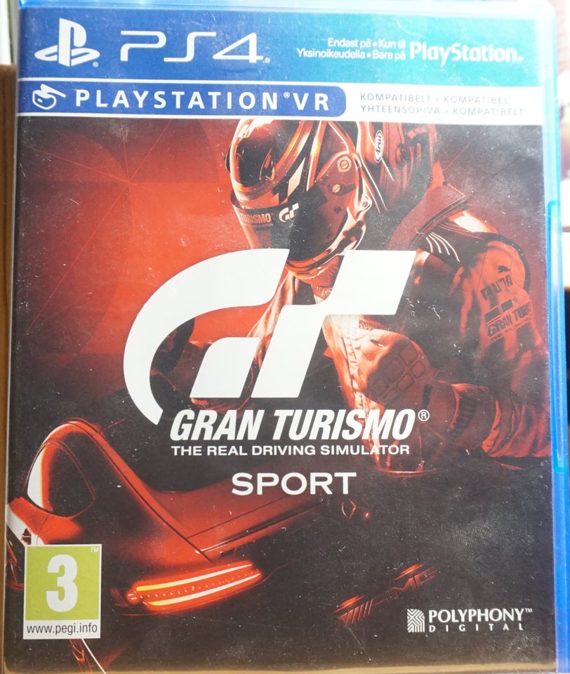 Gran Turismo Sport, PS4