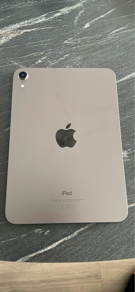 iPad mini 6, 256 GB, sort