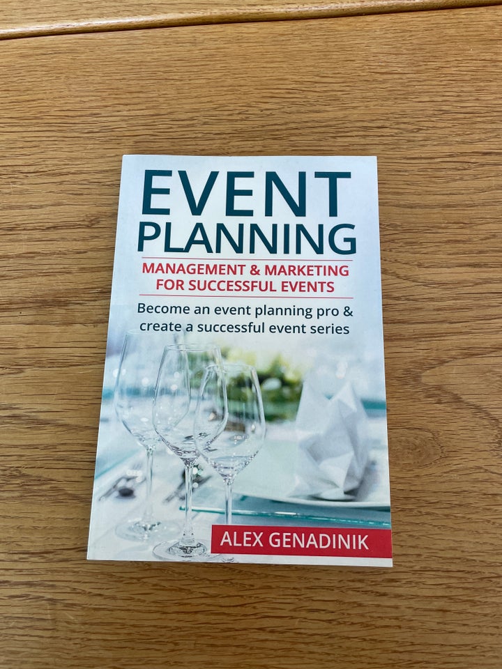 Event Planning Alex Genadinik