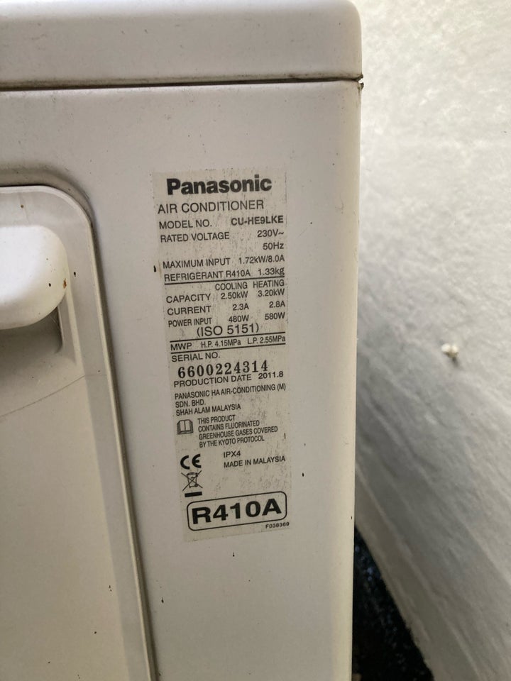 Varmepumpe, Panasonic