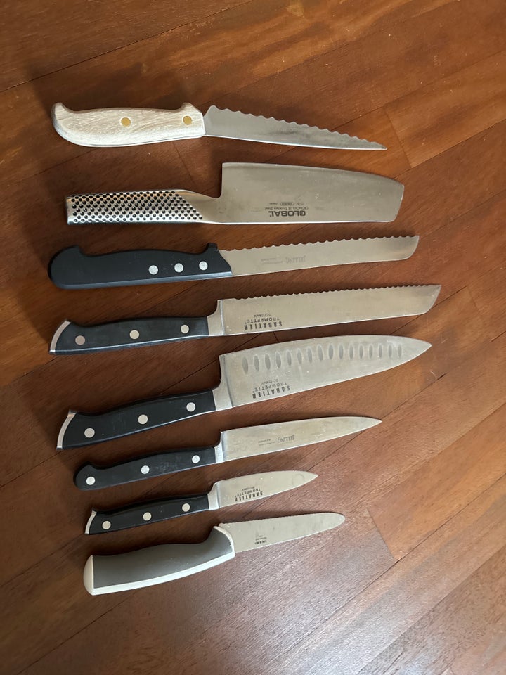 Forskellige knive Blandet