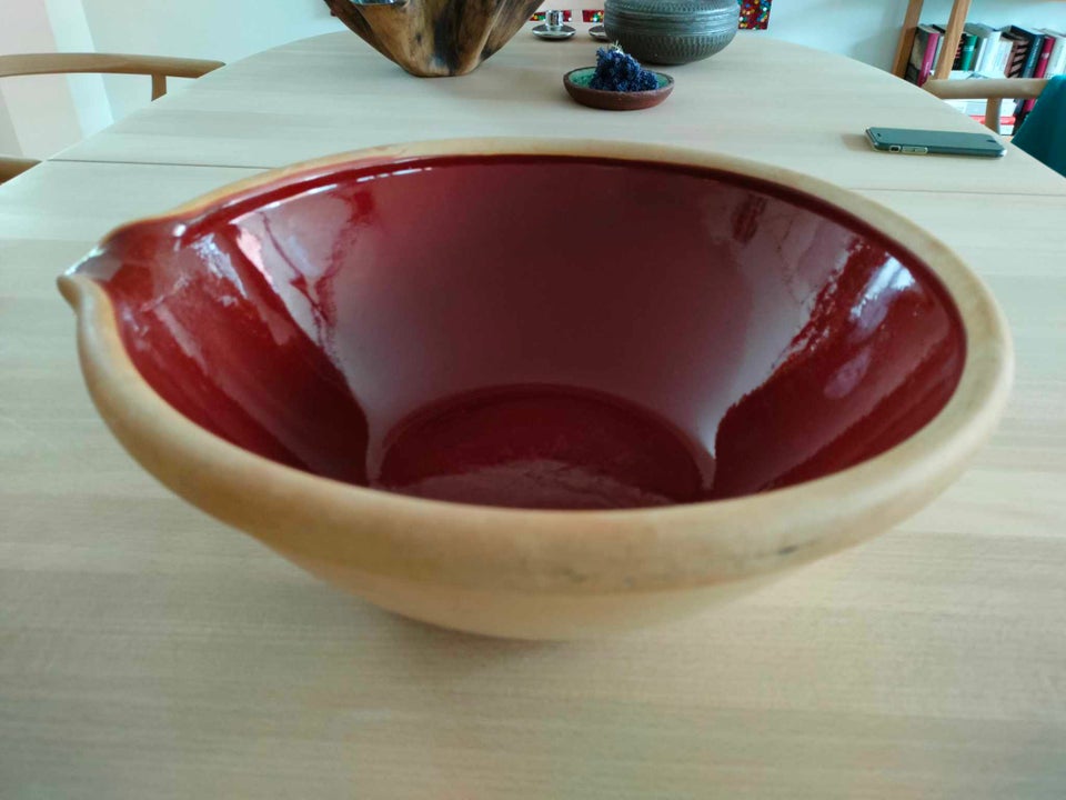 Keramik Stort dejfad / lerfad