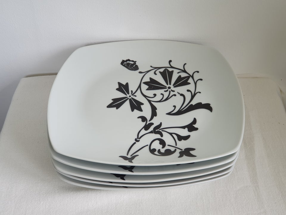 Porcelæn Middagstallerkener 5