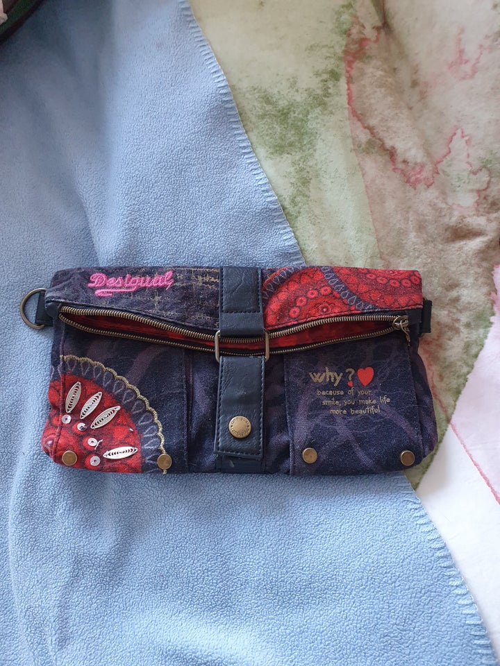 Skuldertaske, Desigual, stof