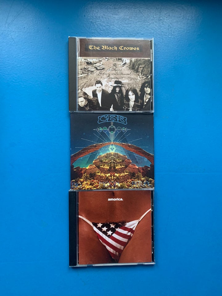 THE BLACK CROWES m.m.: 3 CD ALBUMS,