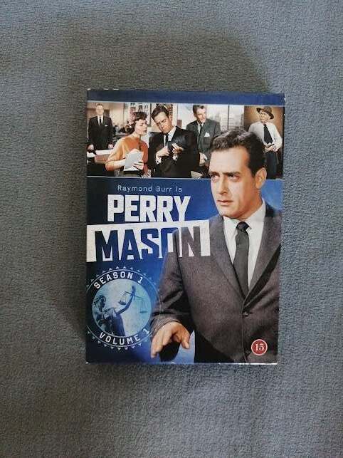 Perry Mason Sæson 1, DVD, TV-serier