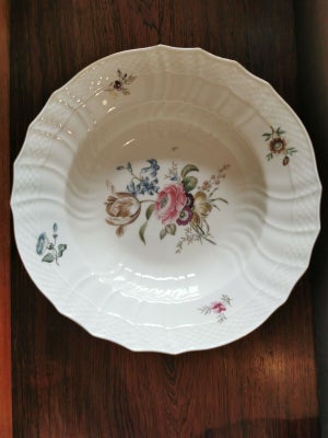 Porcelæn Dyb tallerken Royal