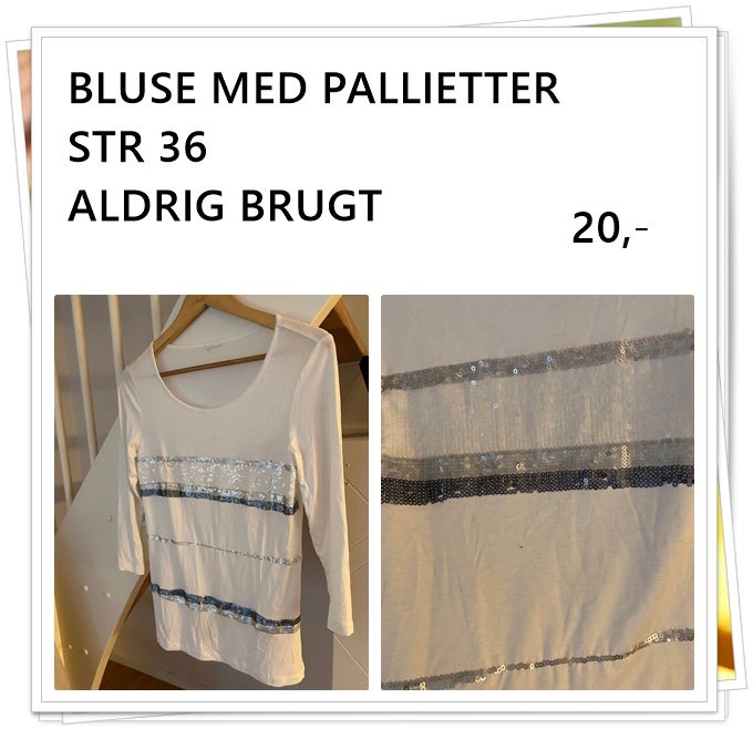 Bluse, UKENDT, str. 36