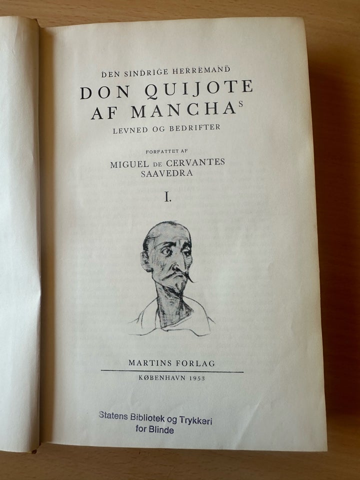 Don Quijote af la Mancha, Miguel de