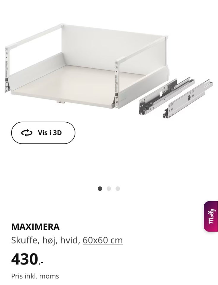 Maximera skuffe , IKEA