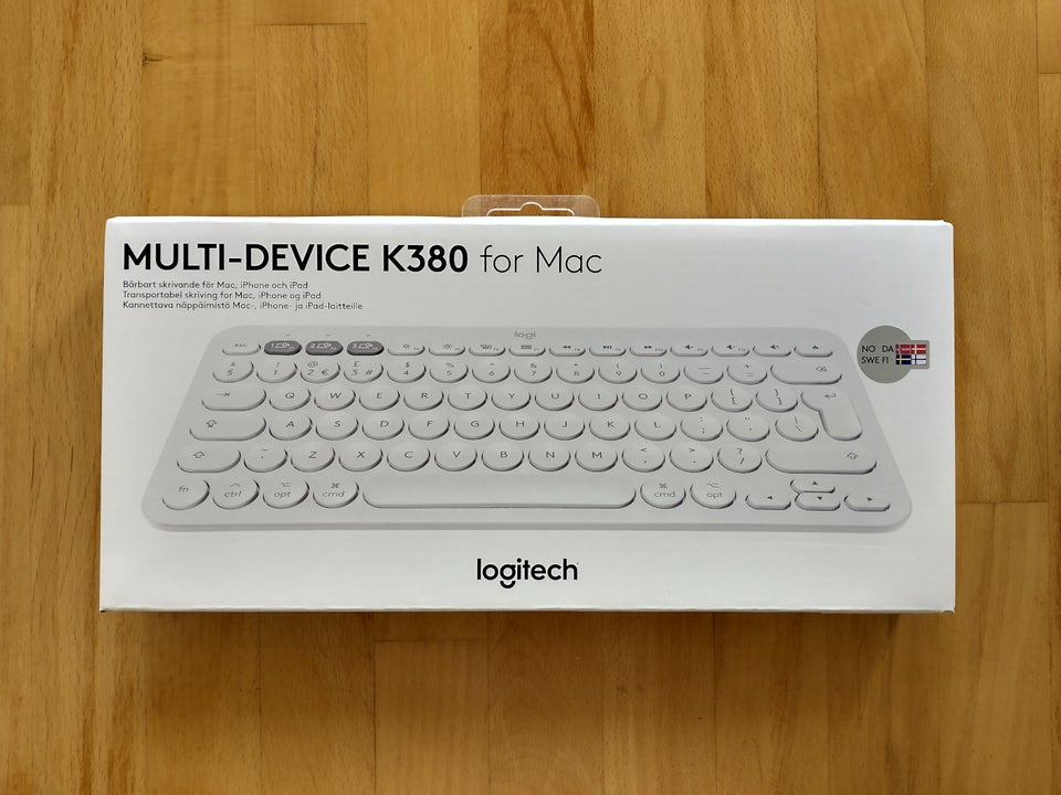 Tastatur trådløs LOGITECH K380