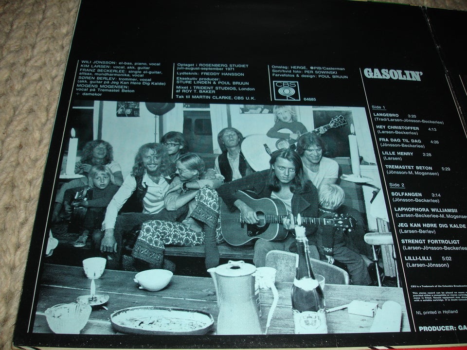 LP ( 3 Presning ) Gasolin' /