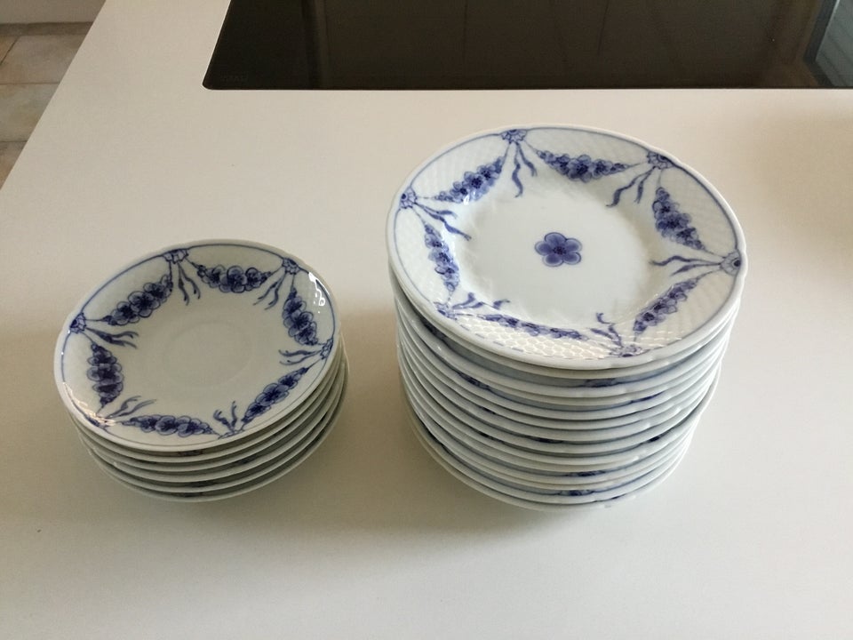 Porcelæn, Kagetallerkener , Bing 