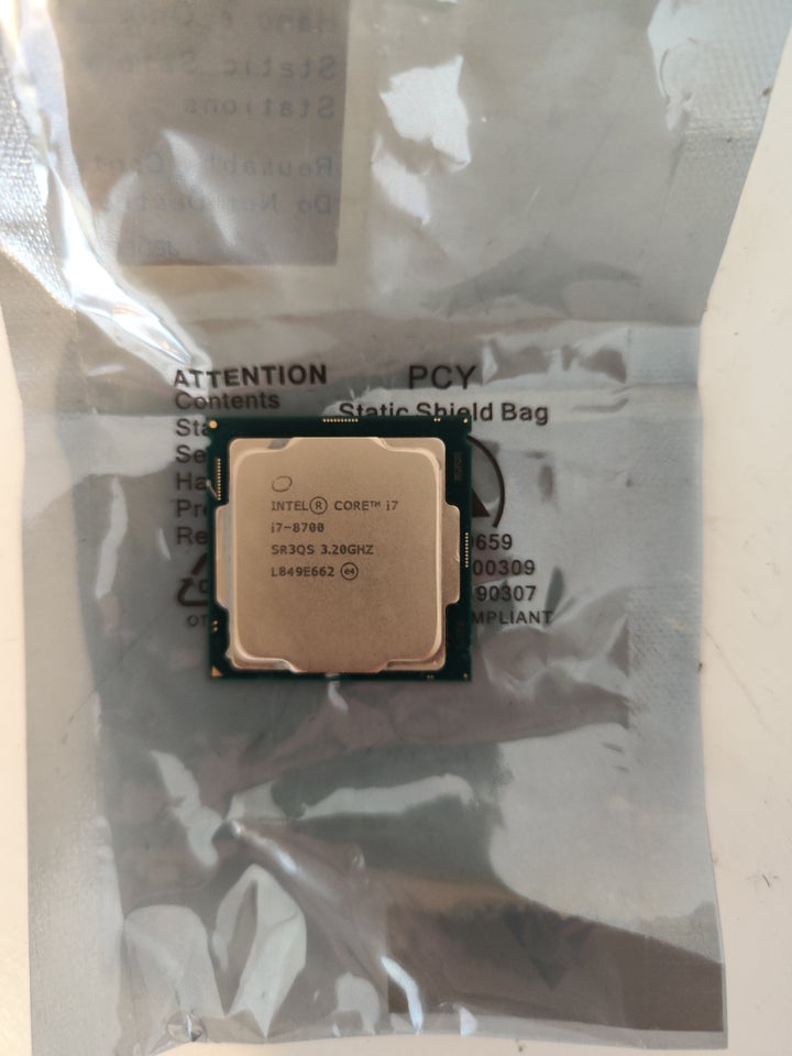 i7-8700 intel Perfekt