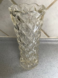 Glas vase ukendt