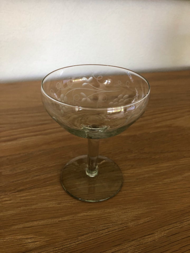 Glas Likør- eller champagne glas