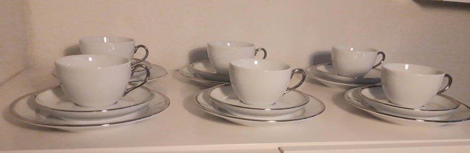 Porcelæn, Kaffestel til 6,