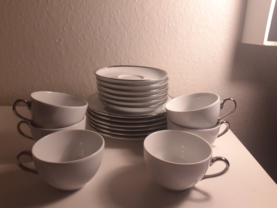 Porcelæn, Kaffestel til 6,