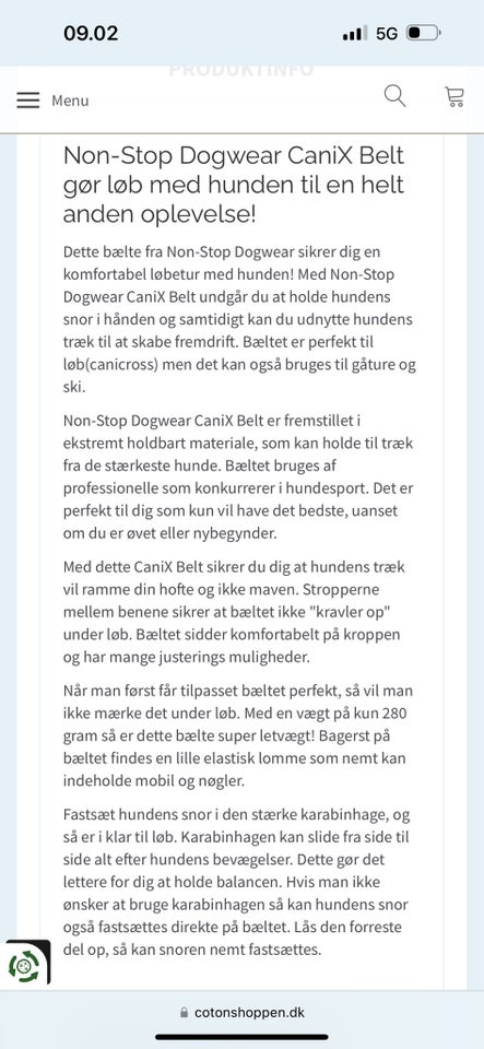 Andet, Nonstop dogwear bælte