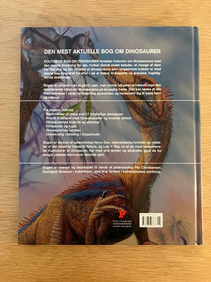 2 x DINOSAURER BØGER, Henry Gee og