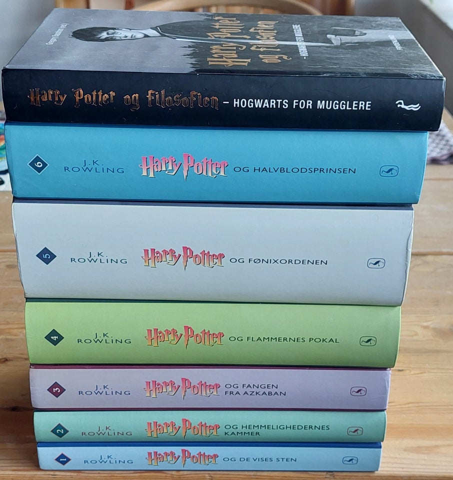 Harry Potter nr. 1-6 + filosofien,