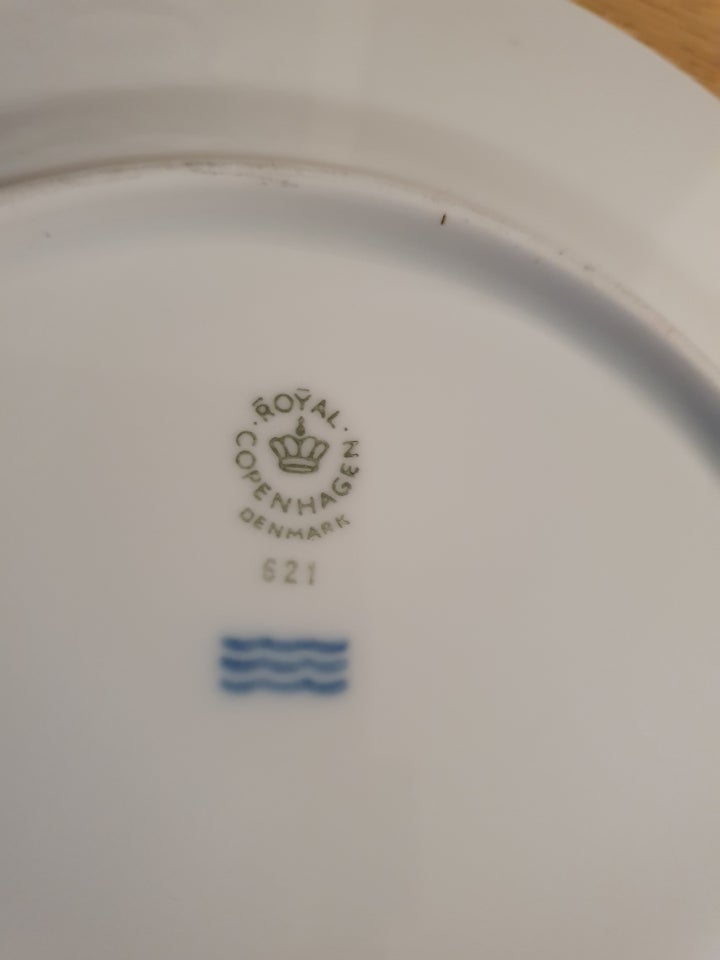 Porcelæn Tallerken Royal