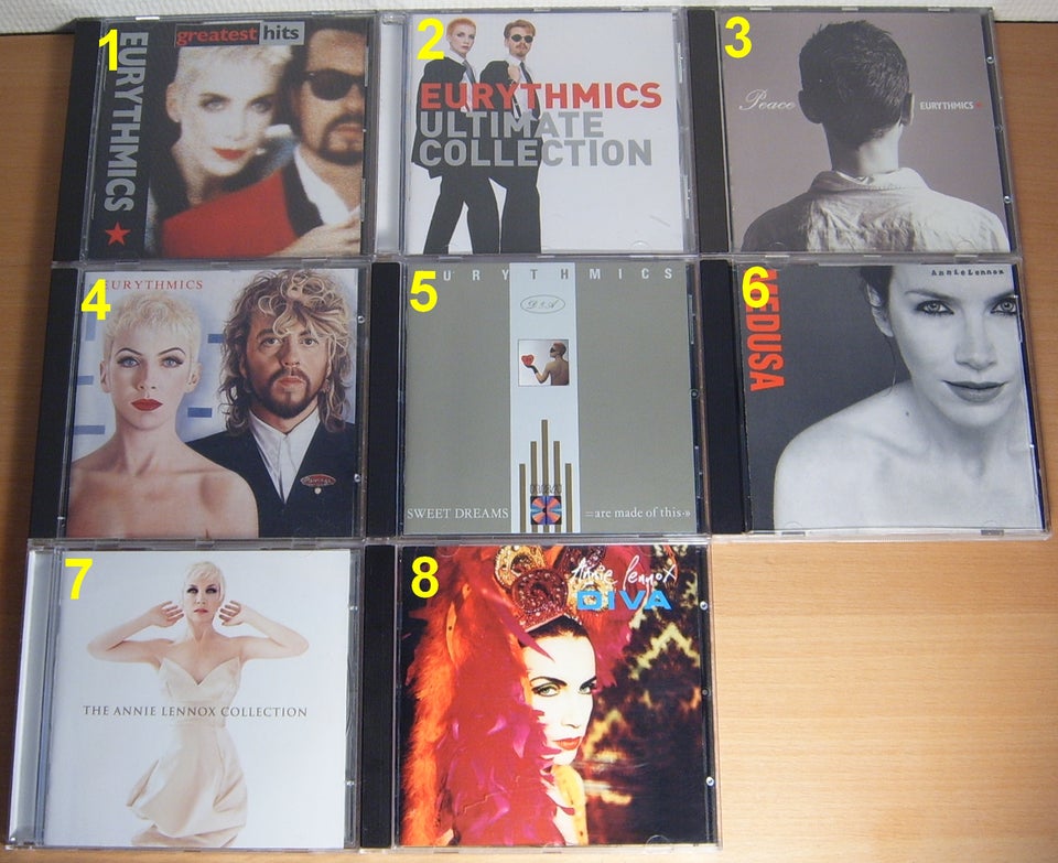 Eurythmics / Annie Lennox: 8