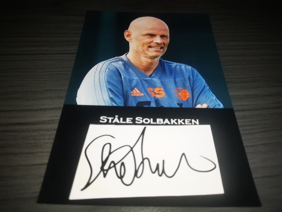 Autografer, Ståle Solbakken