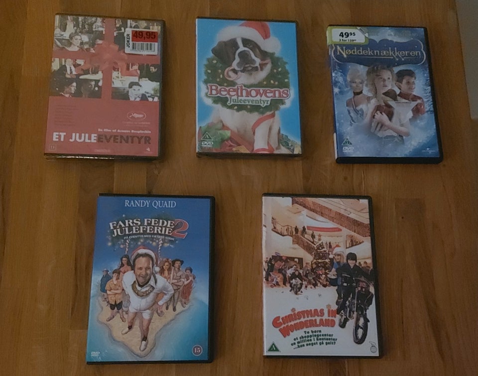 JULEFILM, instruktør DIVERSE, DVD