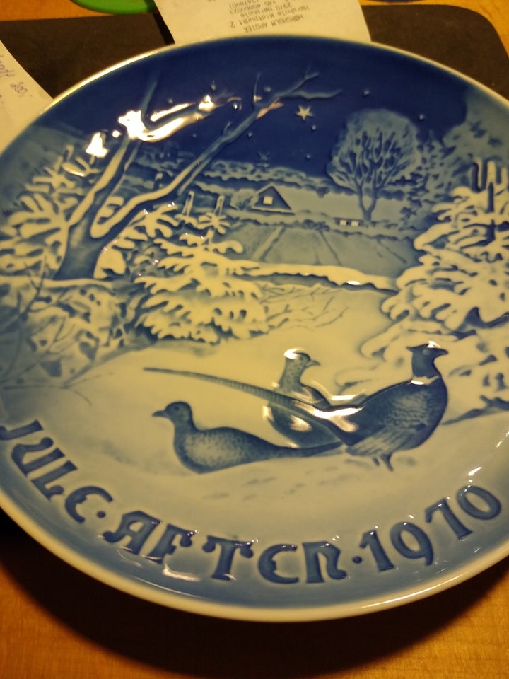 Juleplatter BG 1970