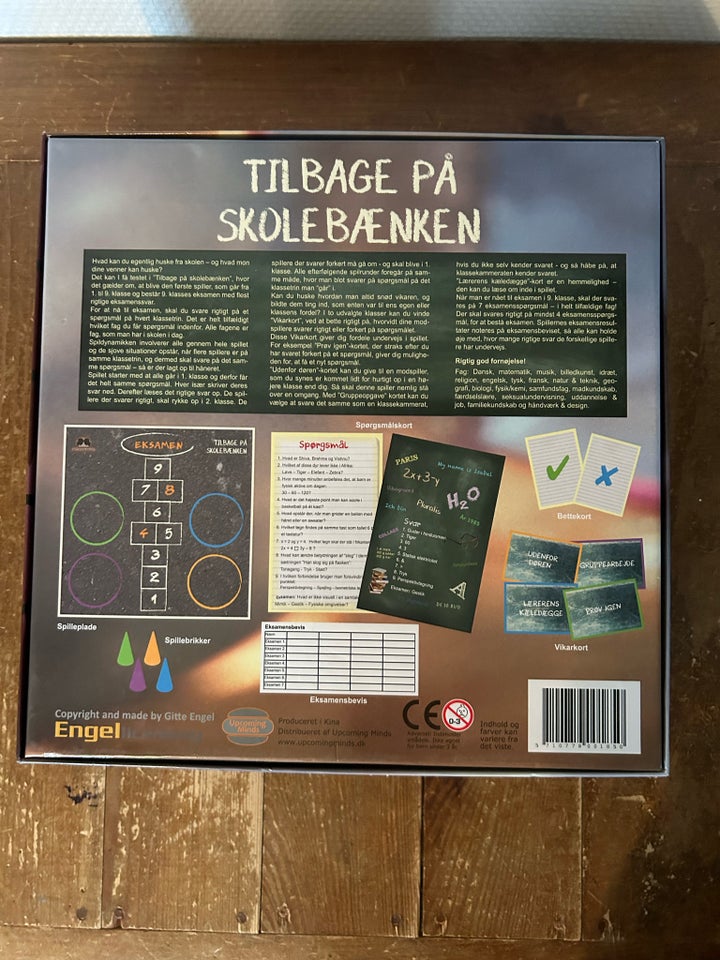 Tilbage på skolebænken, brætspil