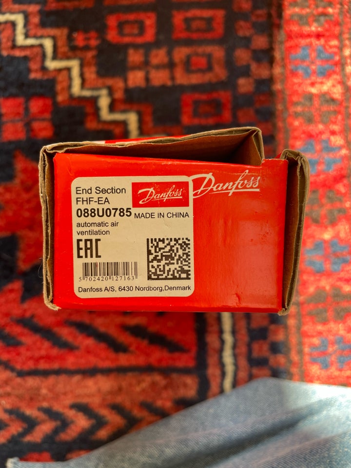 Danfoss FHF endestykke 2 stk