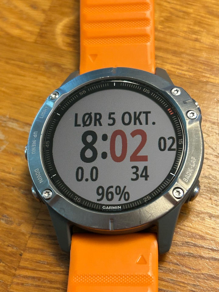 Løbeur, Fenix Sapphire 6, Garmin