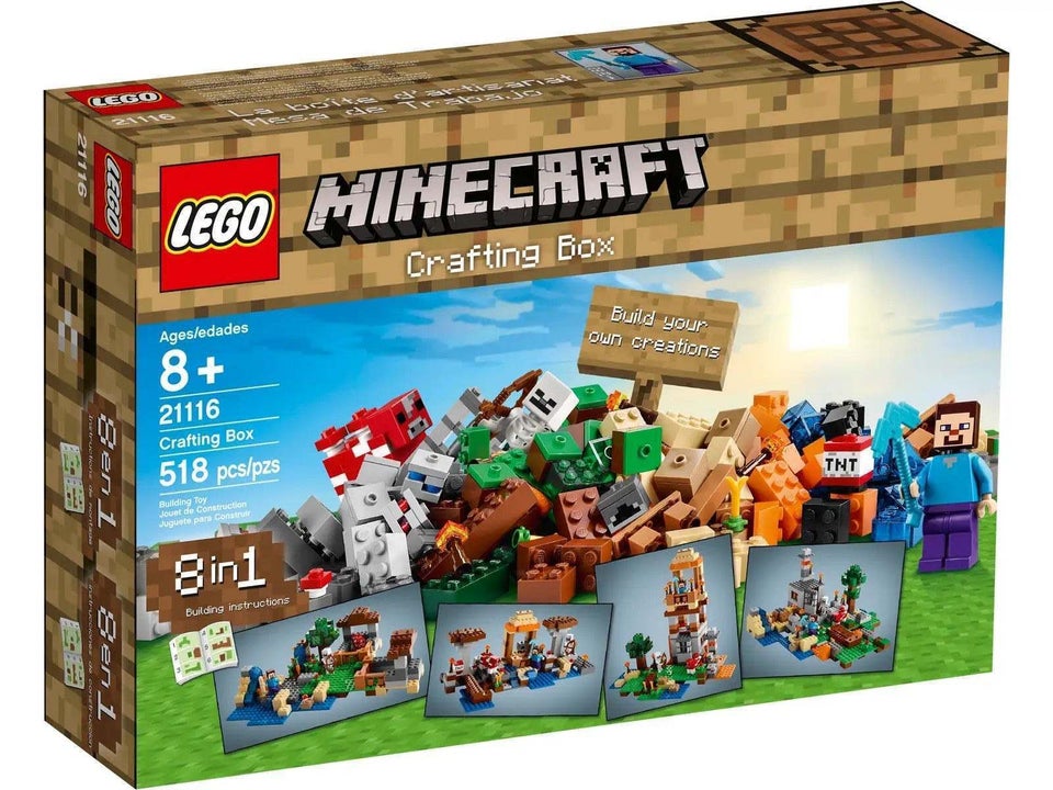 Lego Minecraft, Crafting Boks