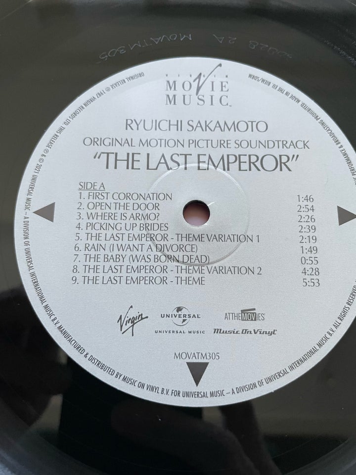 LP, Ryuichi Sakamoto, David Byrne